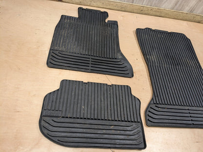 OEM BMW F01 Front Rear Left Right All Weather Carpet Floor Mats SET