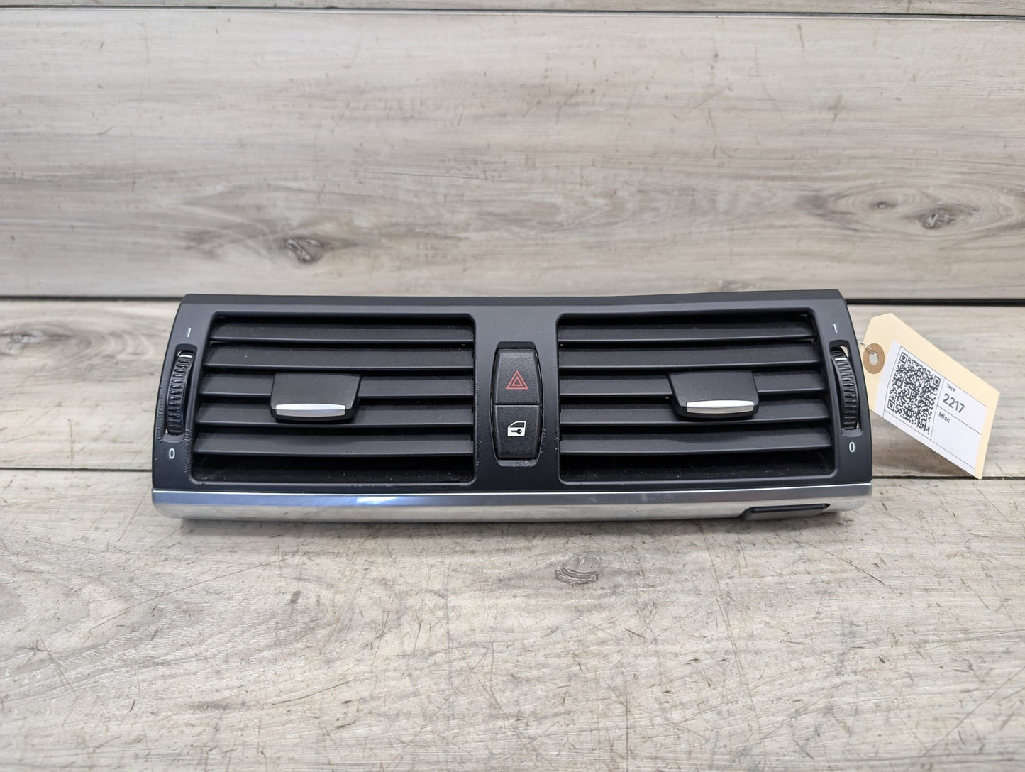 07-14 OEM BMW E70 E71 X5 X6 X5M X6M Center Middle AC Air Dash Grille Vent