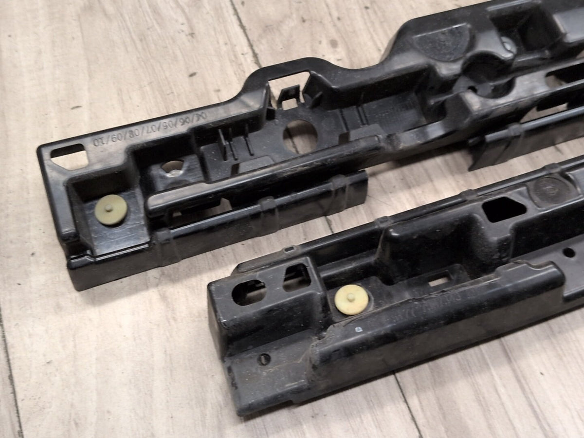 2017-2023 BMW M550i G30 Left Driver Side Skirt Rocker Panel Brackets SET 7387347 OEM
