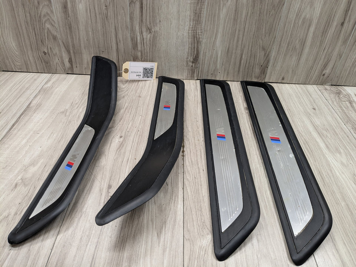 OEM BMW F01 M SPORT Front Rear Left Right Door Sill Cover Trim SET