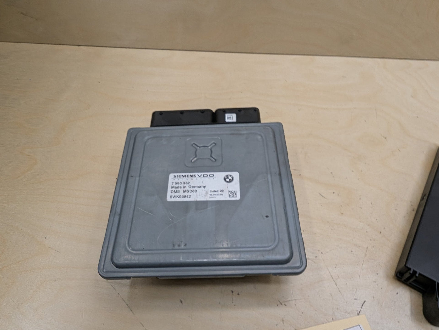 OEM BMW E90 E92 E93 DME ECU N54 Engine Computer Control Unit MSD80 SET
