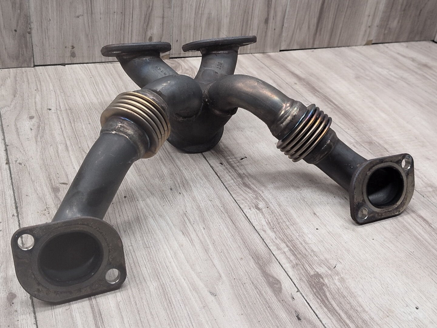 OEM BMW F06 F10 F85 F90 F95 X5M X6M M5 M6 Left Right Turbo Exhaust Manifold SET