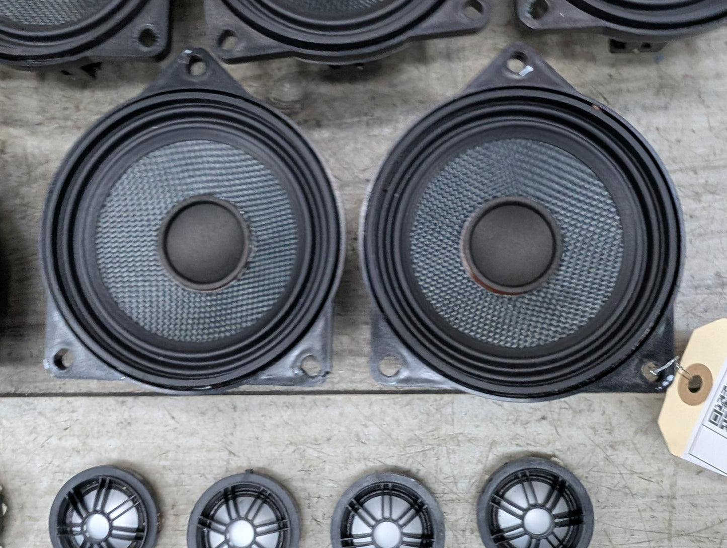 10-17 OEM BMW F01 F02 F03 F07 GT Audio HIFI HI-Fi Sound Speakers SET