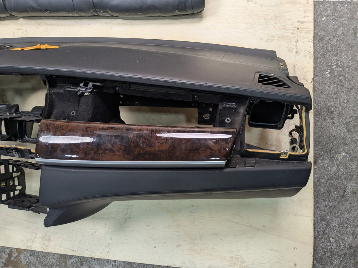 07-13 OEM BMW E70 X5 Complete Seats Door Panels Dashboard Black NAPPA LEATHER