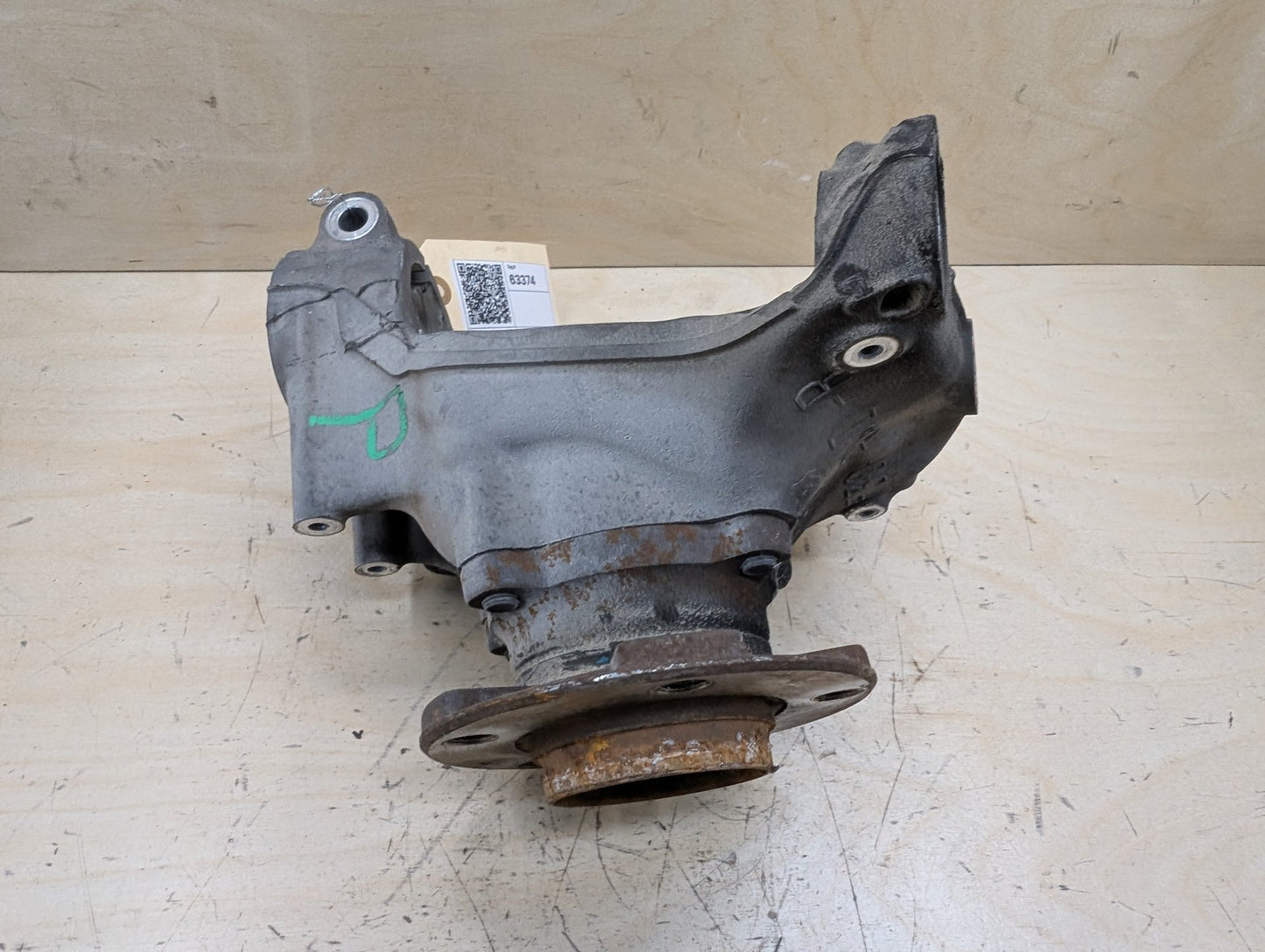12-18 OEM BMW F30 F31 Sedan RWD Front Right Hub Knuckle Wheel Bearing Carrier