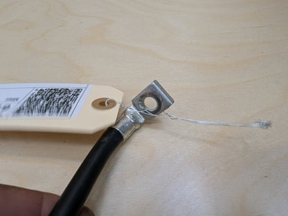 OEM BMW G01 G12 G30 530 540 M550 X3 Negative Battery Cable Terminal IBS Sensor