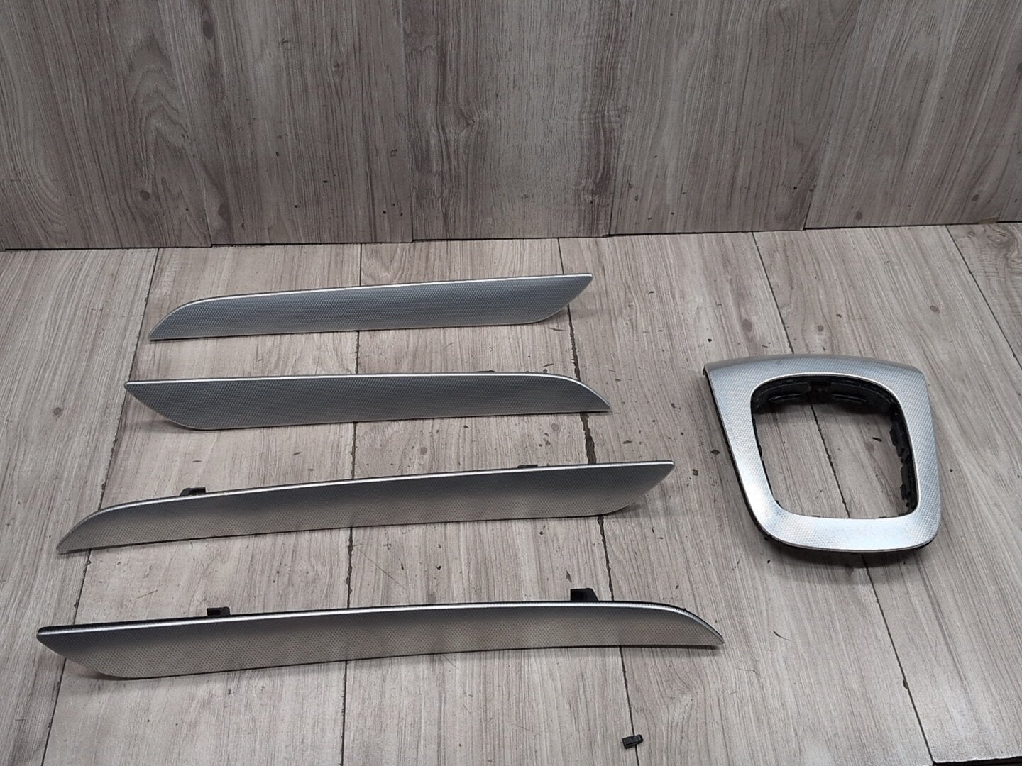 15-18 OEM Audi Q3 Front Rear Left Right Interior Door Console Shifter Trim SET