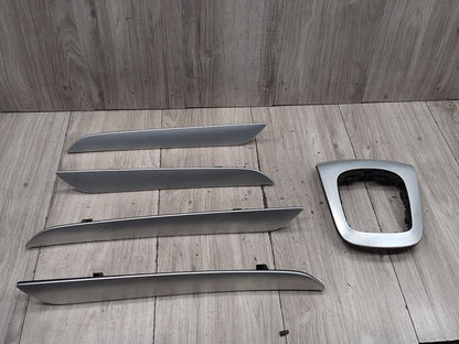 15-18 OEM Audi Q3 Front Rear Left Right Interior Door Console Shifter Trim SET