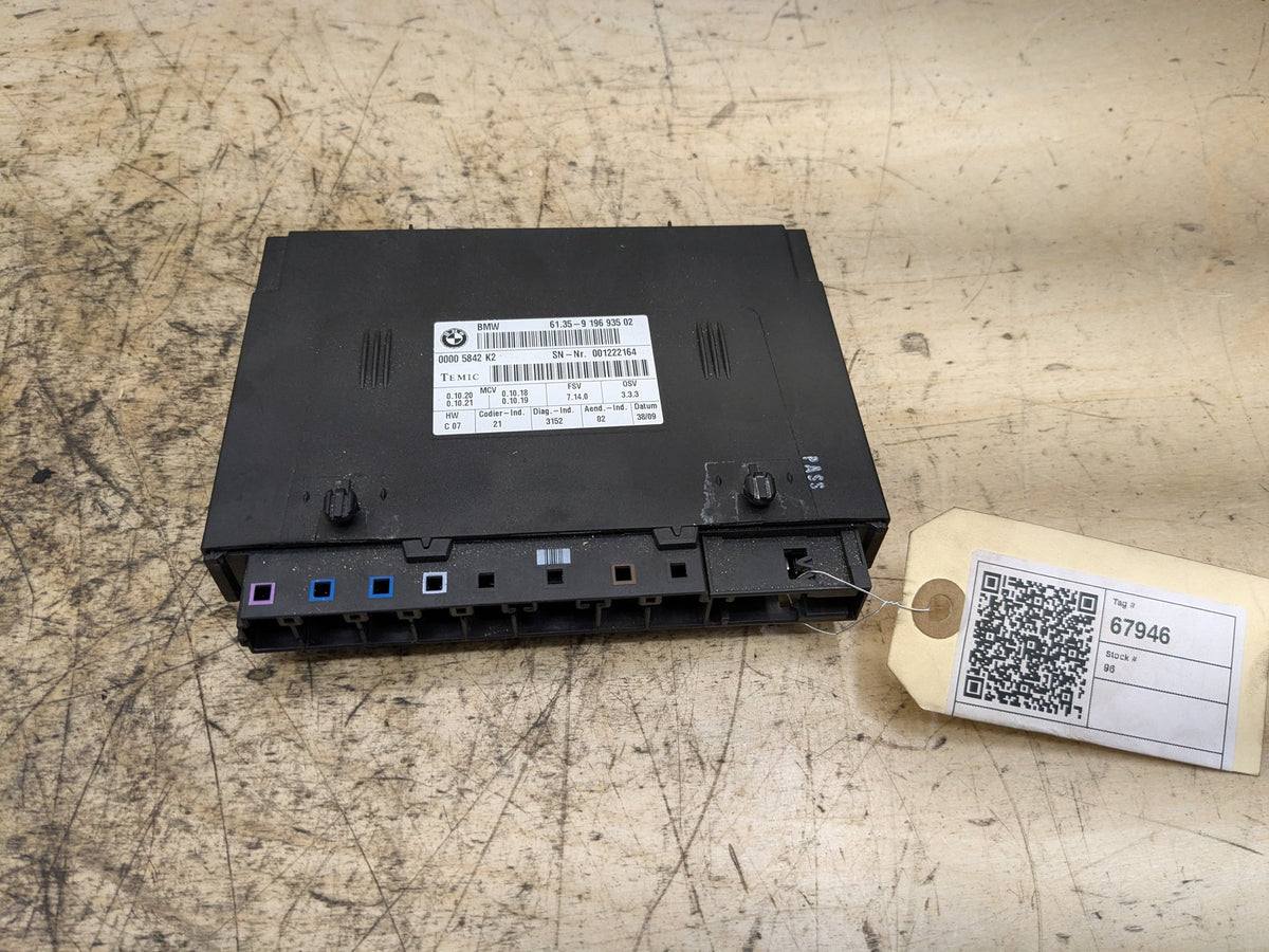 07-10 OEM BMW E70 E71 X5 X6 Front Left Driver Seat Memory Control Module