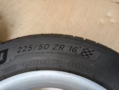 OEM BMW E36 Z3 2.8 3.0 E46 325Ci Wheels Rims 7JX16 ET:46 Star Spoke Style 55 SET