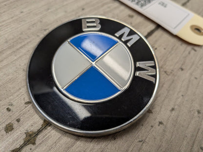 Genuine OEM BMW F39 F90 G20 G30 G80 M3 Bumper Hood Trunk Rear Round Emblem 74mm