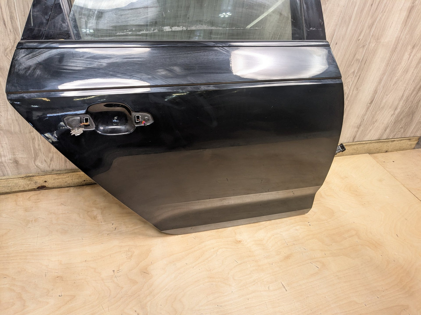 2017-2019 OEM Audi A4 S4 RS4 B9 Rear Right Passenger Door Shell Panel Black A2