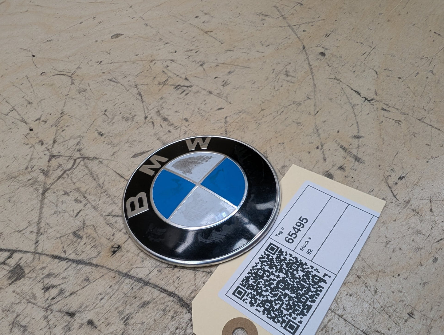 OEM BMW E85 F06 F10 F12 F13 Hood Trunk Emblem Badge Symbol Logo D=82 MM 7057794