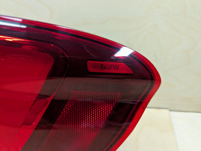 14-18 BMW OEM F15 F85 X5 X5M Rear Right Passenger Side Outer Stop Tail Light