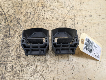 2008-2013 BMW 135i E88 Radiator Lower Mounting Brackets SET 7807184 OEM