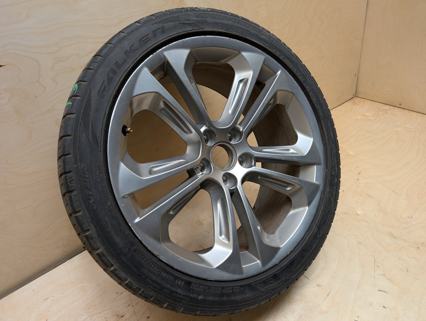 15-18 OEM Audi Q3 Wheel Rim 19x8.5 ET36 Alloy Double Spoke 8U0601025AD