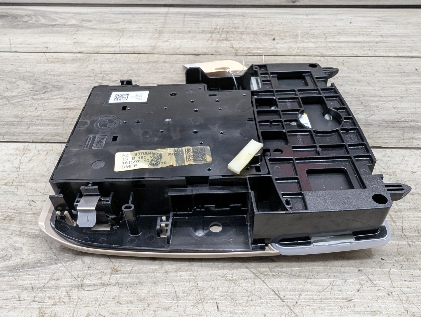 2014 - 2018 BMW X5 F15 Headliner Overhead Dome Light Switch Module 9370849 N63B44O1