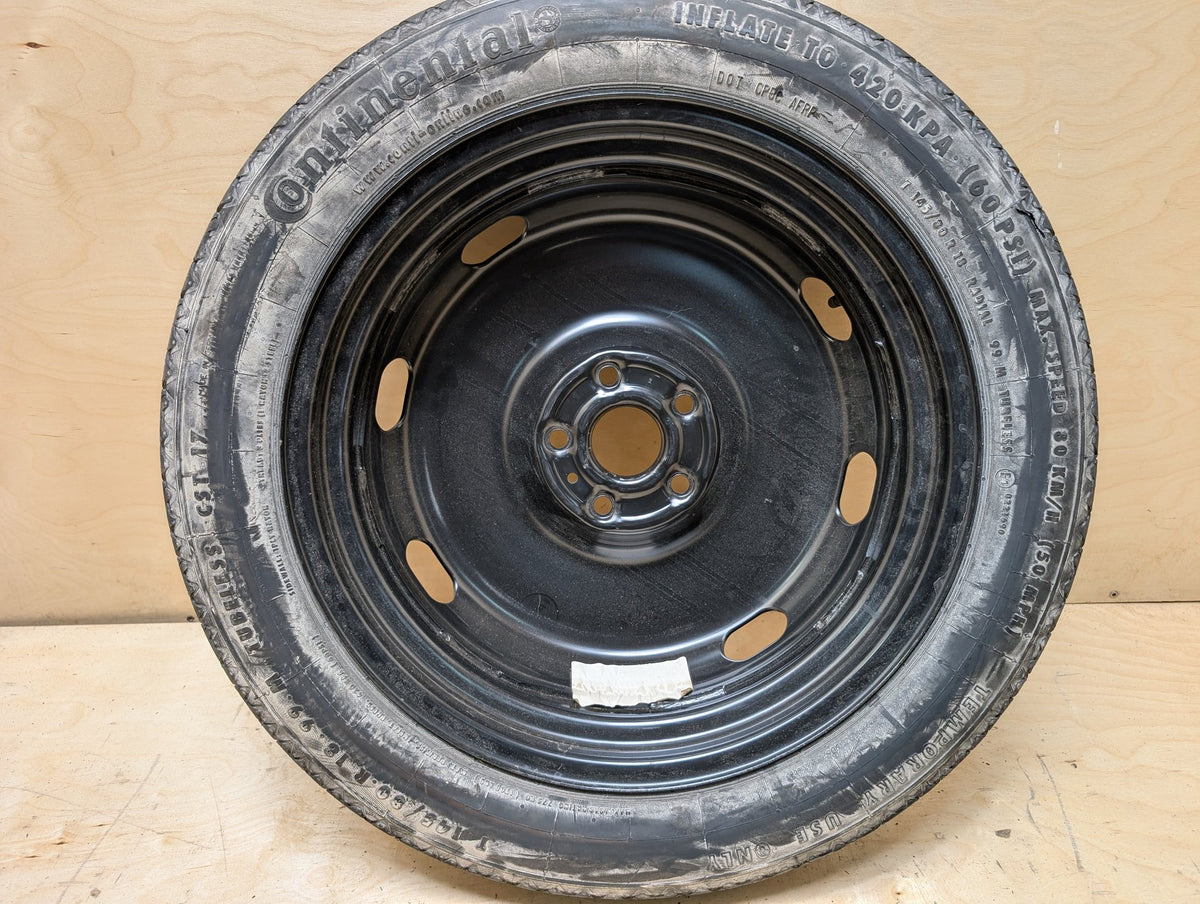 2015-2018 Audi Q3 8U Emergency Spare Wheel Rim Tire Donut 18x4 ET27.5 5N0601027E
