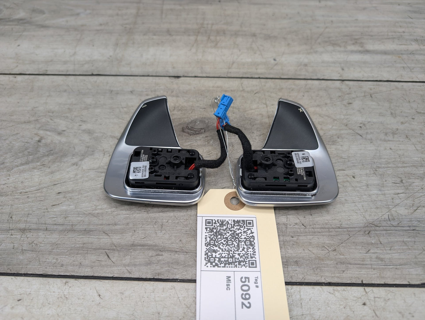 OEM BMW F15 F25 F30 F32 F33 F36 F48 X1 X3 X5 AT Paddle Shifter Plus Minus PAIR