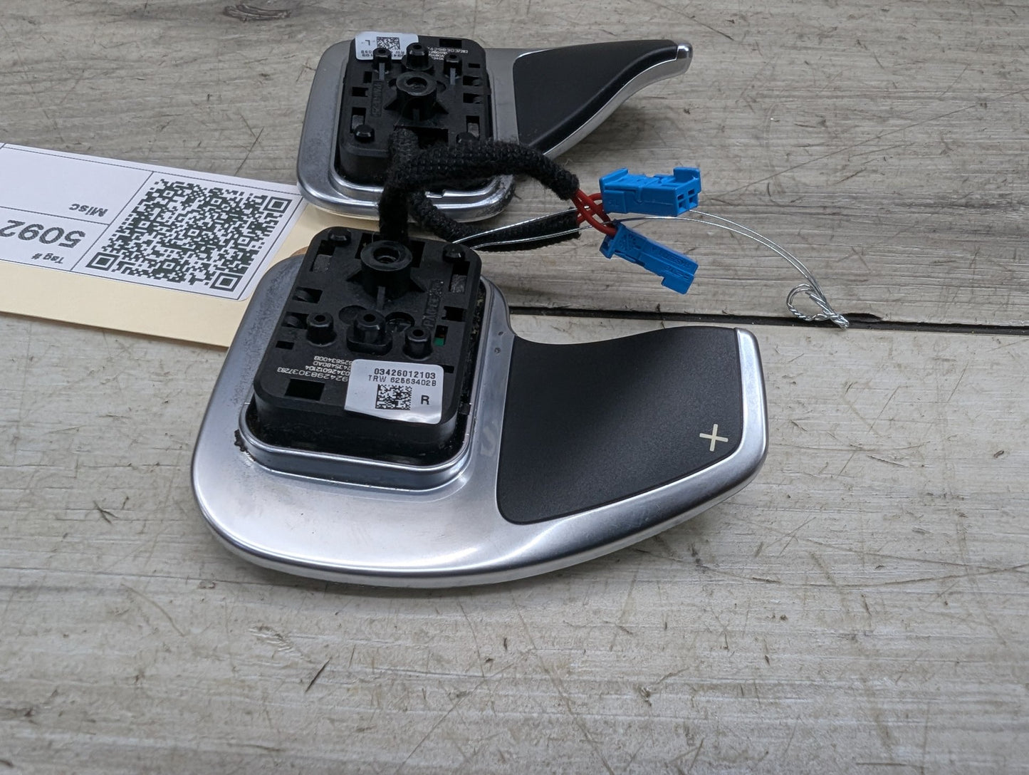 OEM BMW F15 F25 F30 F32 F33 F36 F48 X1 X3 X5 AT Paddle Shifter Plus Minus PAIR