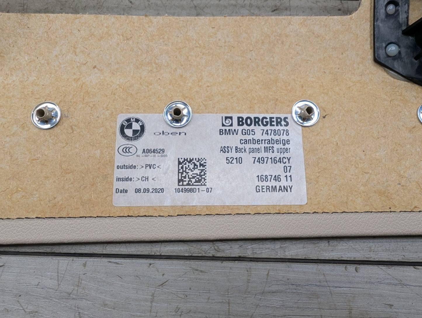 2019 - 2026 BMW X5 G05 Misc 7478078 B58B30M1