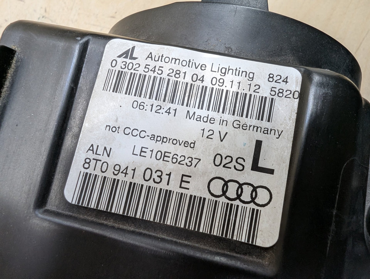 2013-2017 OEM Audi A5 S5 RS5 OEM Left Headlight Xenon HID Adaptive 8T0941031E