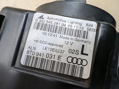 2013-2017 OEM Audi A5 S5 RS5 OEM Left Headlight Xenon HID Adaptive 8T0941031E