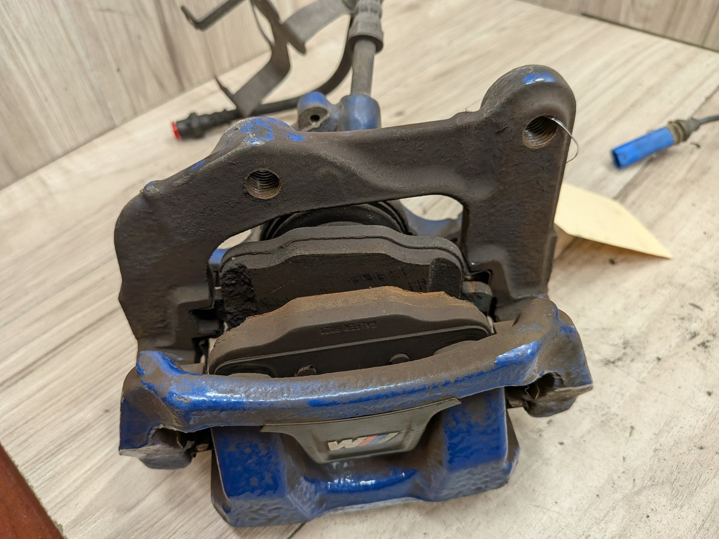 17-23 OEM BMW G30 530 540 M550 Front Rear Left Right Brake Calipers SET Blue
