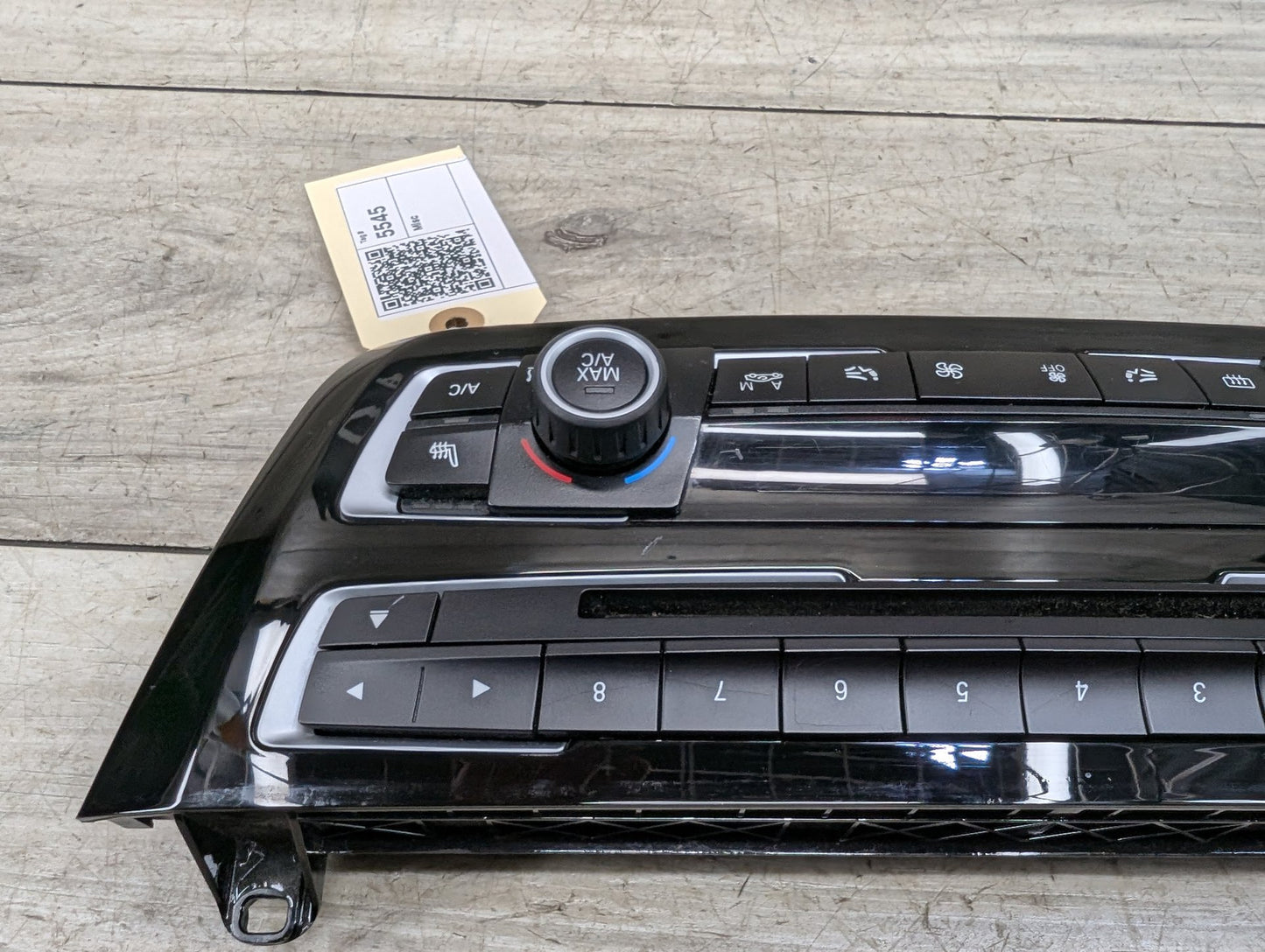 16-18 OEM BMW F30 F32 F34 F80 M3 AC Heater Control Panel Radio Media Buttons
