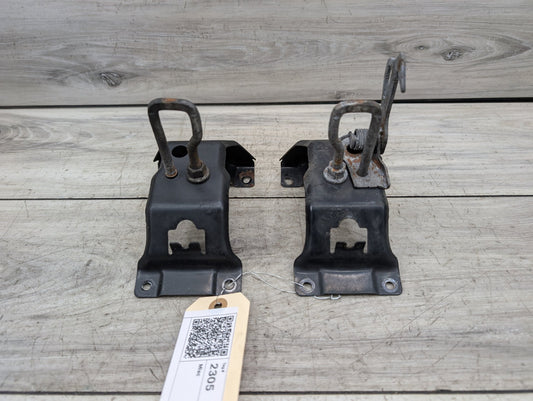 2007 - 2013 BMW X5 E70 Hood Bonnet Safety Lock Latches SET 7164802 N62B48B