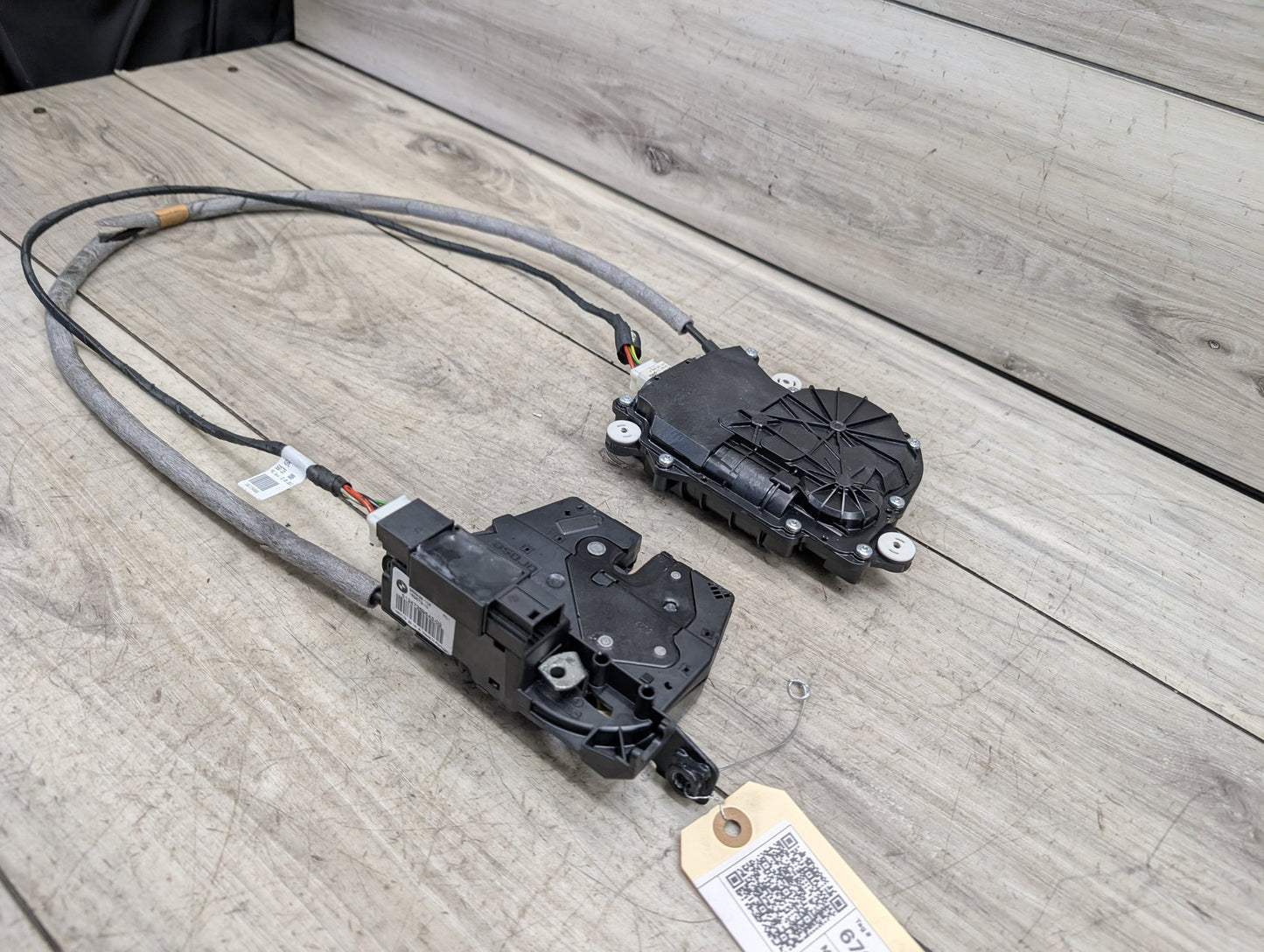 2009-2015 BMW 750Li F02 Lower Liftgate Tailgate Lock Latch Actuator SET 7269543