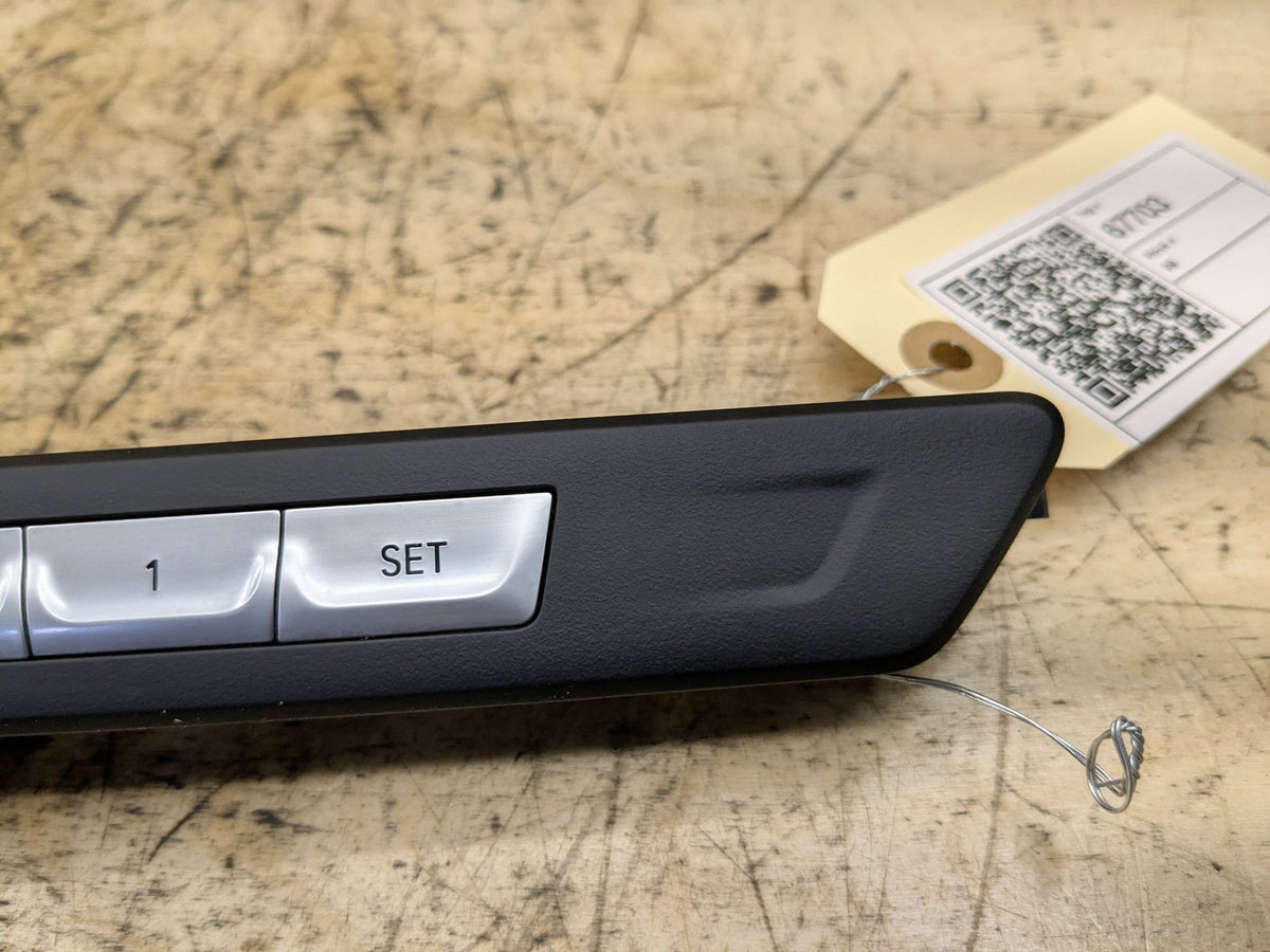2016-2019 BMW 750i G12 Front Left Driver Seat Memory Switch 9382803 OEM
