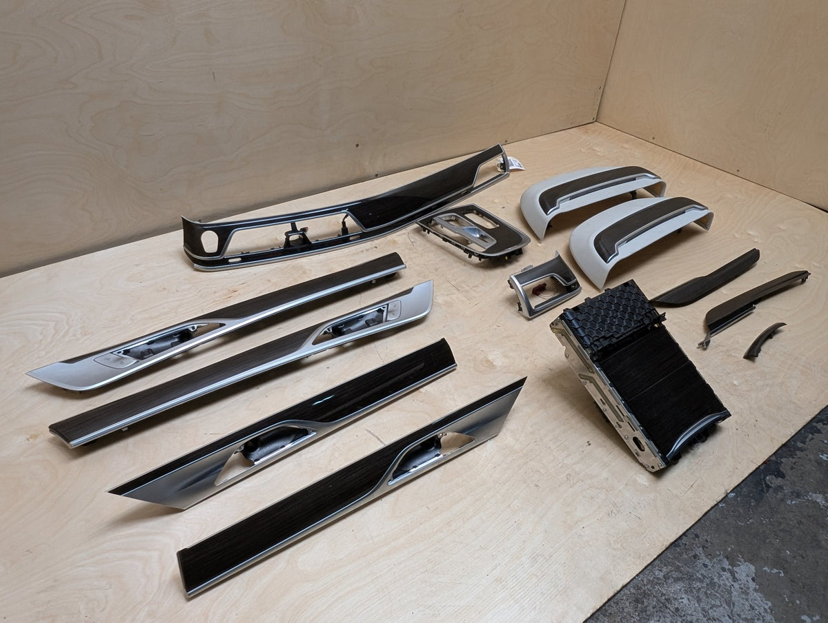 2016-2022 BMW 750Li G12 Front Rear Left Right Interior Trim SET OEM
