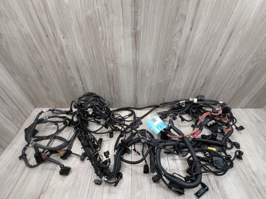 2014 - 2018 BMW X5 F85 Engine Motor Transmission Wiring Wire Harness SET 8043689 S63B44T2