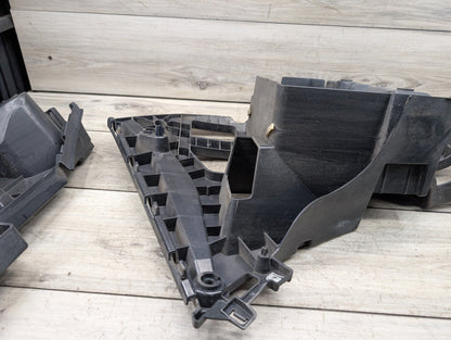 15-18 OEM BMW F86 X6M Rear Right Passenger Bumper Support Brackets Mounts Guides