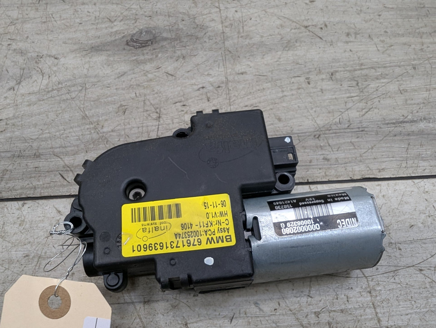 OEM BMW MINI E84 F15 F25 F54 F55 F56 F60 Panoramic Sunroof Drive Motor Actuator