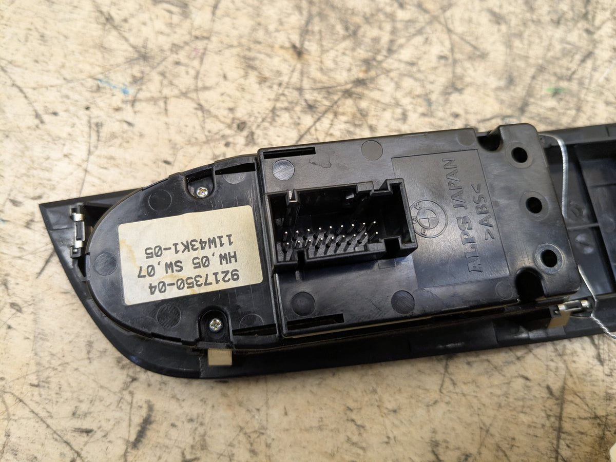 07-13 OEM BMW E92 328 335 M3 Coupe Front Driver Left Main Window Switch Black