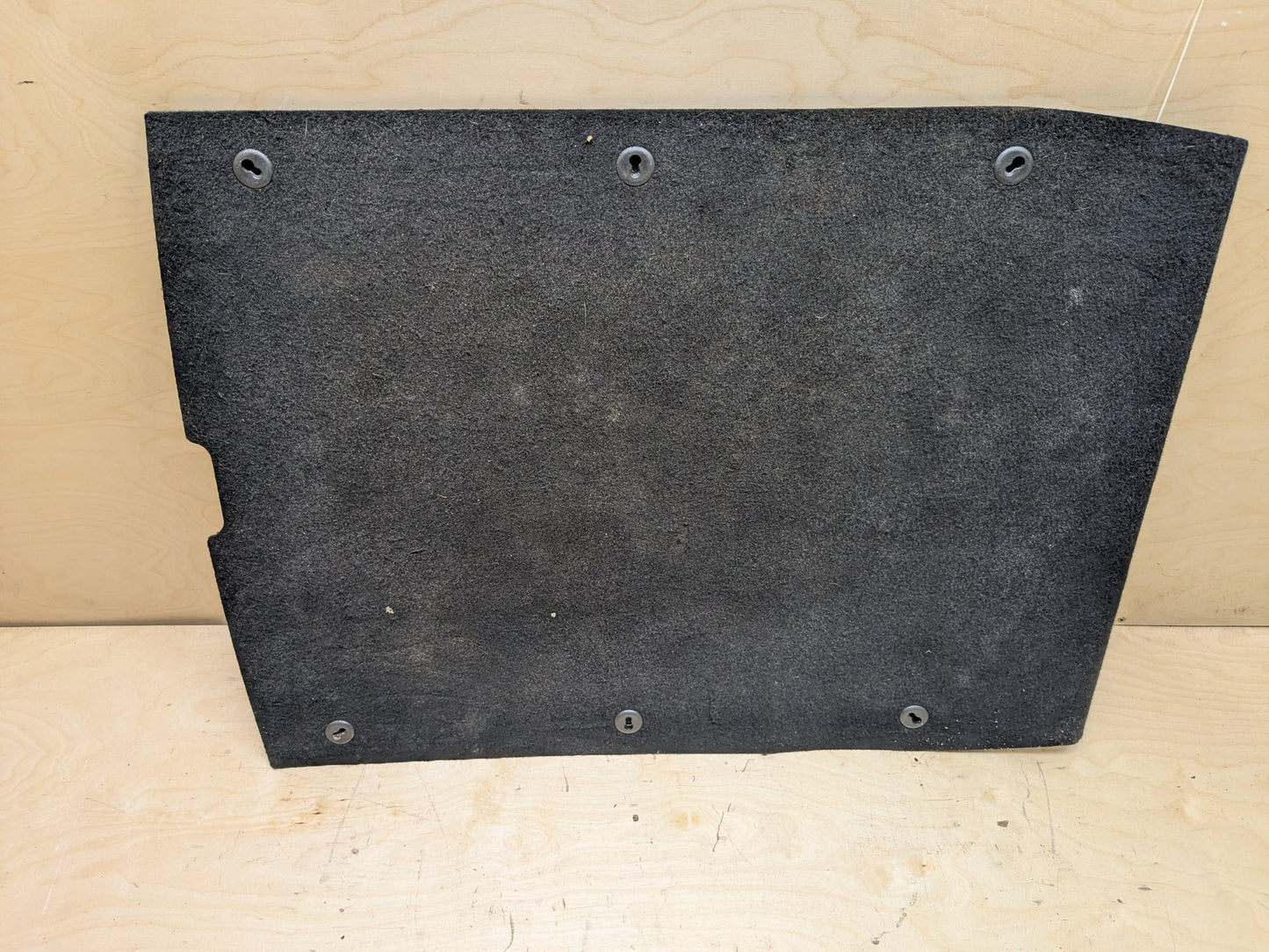 12-18 OEM BMW F30 F80 M3 Sedan Rear Trunk Floor Mat Carpet Cargo Cover Black