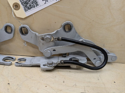 2007-2013 BMW 335i E92 Hood Bonnet Hinges SET 7210677 OEM