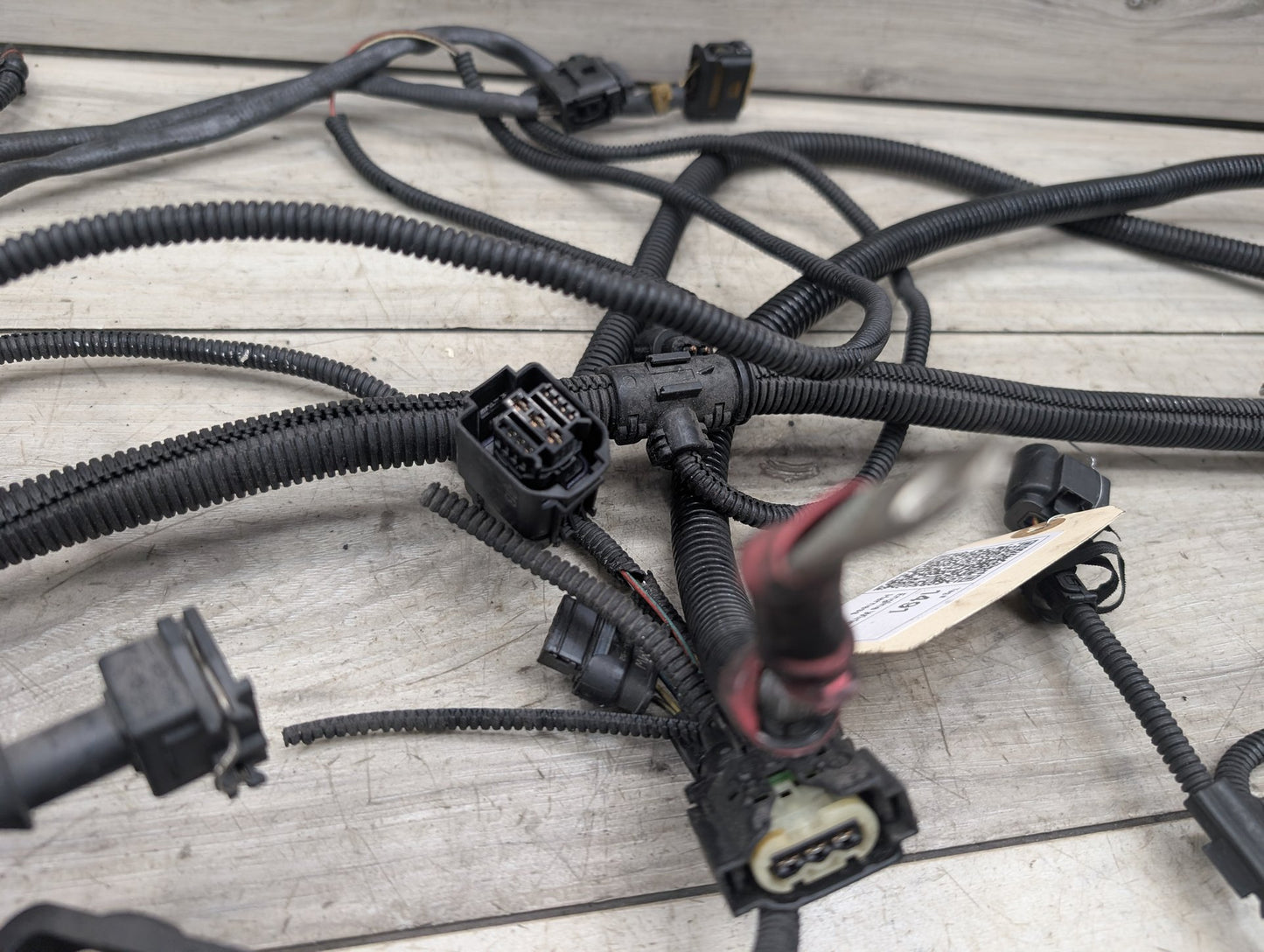 2014 BMW F10 535i Engine Motor Wiring Wire Harness 8605138