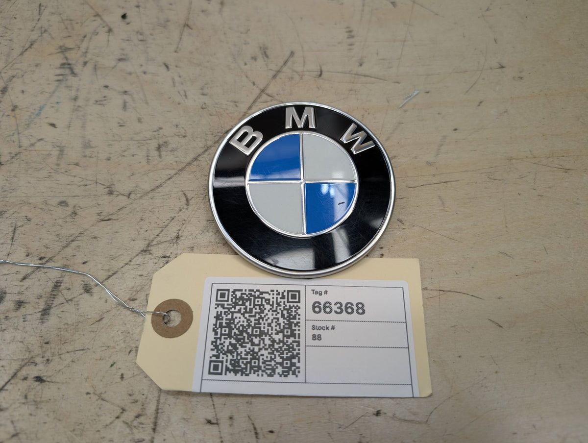Genuine OEM BMW F39 F90 G20 G30 G80 M3 Bumper Hood Trunk Rear Round Emblem 74mm