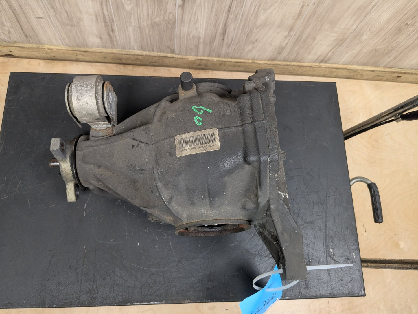 2012 Mercedes-Benz E550 M278 Rear Axle Carrier Differential 207757k A2073500314