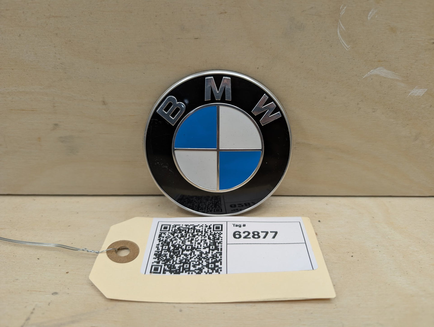 OEM BMW E90 F02 F22 F30 F32 F36 F80 F87 M3 M4 Rear Trunk Lid Round Emblem 74mm