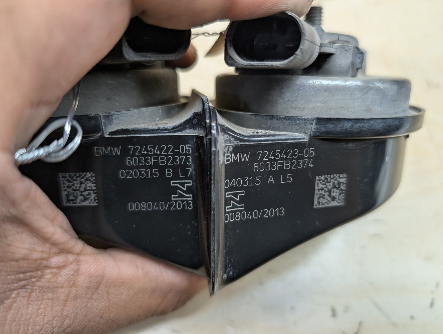 2012-2018 BMW 320i F30 Alarm Horns SET 7245422