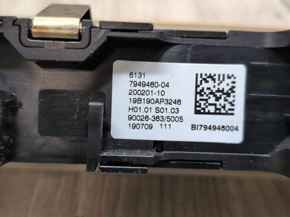 OEM BMW G20 G22 G23 G26 330 M340 430 Audio Control Radio Switch Button Beige