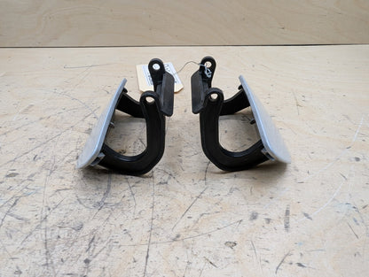 2011-2017 Audi RS5 8T Front Left Right Bumper Headlight Washer Nozzle Insert Covers SET 8T0955635