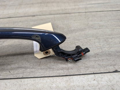 19-21 OEM BMW G30 F90 M5 M8 X5 COMFORT ACCESS Rear Right Door Handle Blue