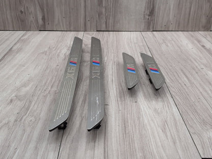 2015 - 2019 BMW X6 F86 Front Rear Left Right Scuff Plate Door Sill SET 7370423 S63B44T2