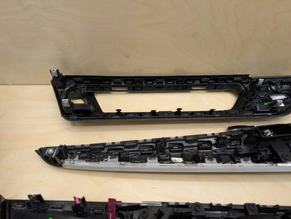 2018-2024 BMW X3 G01 - Front Rear Left Right Interior Wood Trim SET PN: 7410289