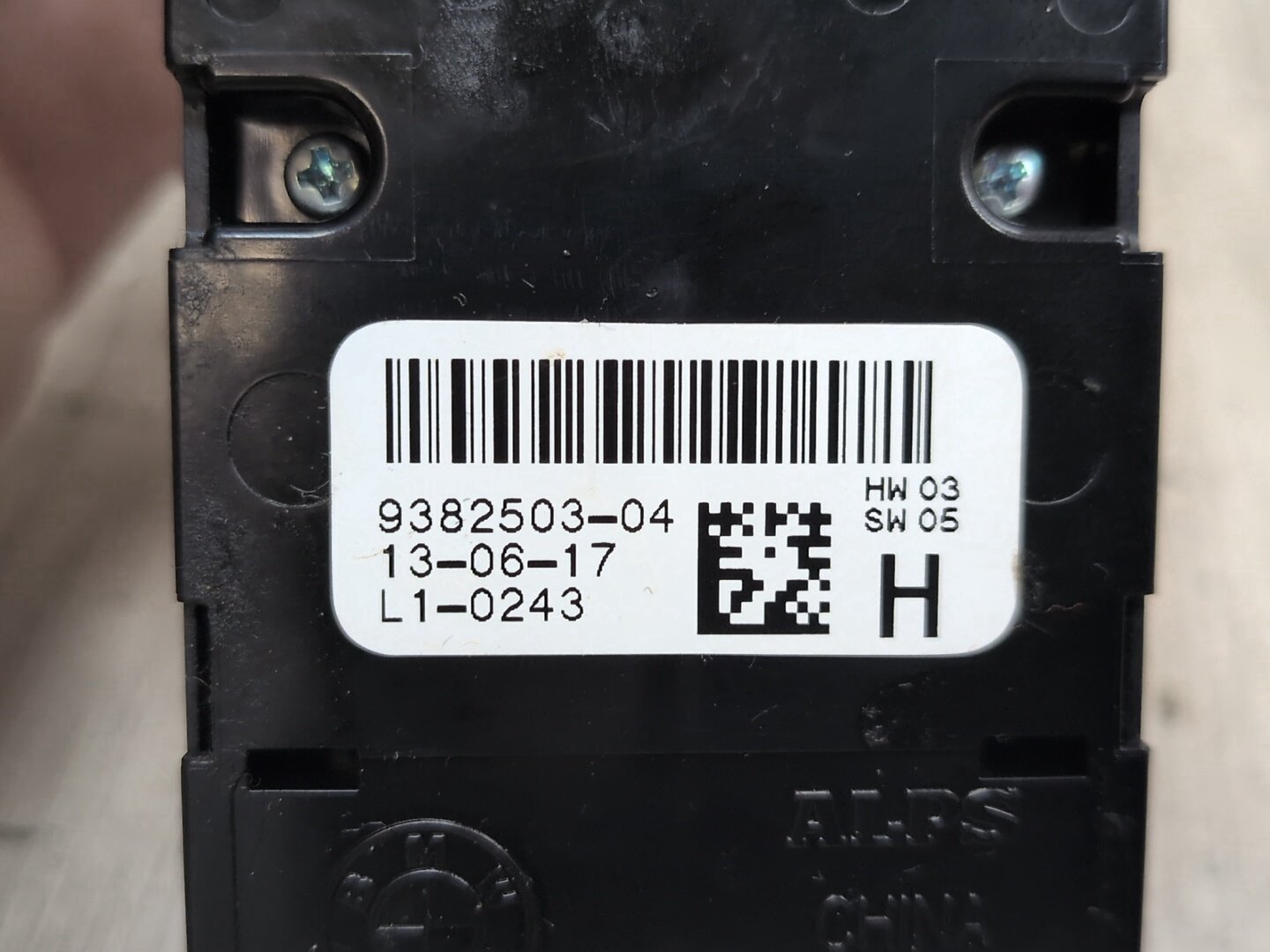 16-22 OEM BMW G11 G12 740 750 M760 B7 Left Driver Master Window Control Switch
